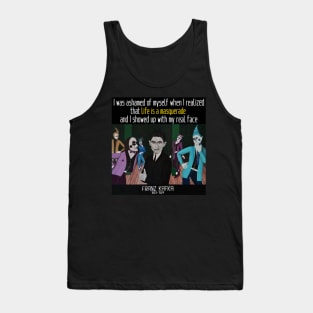 Kafka Portrait and Quote Tank Top